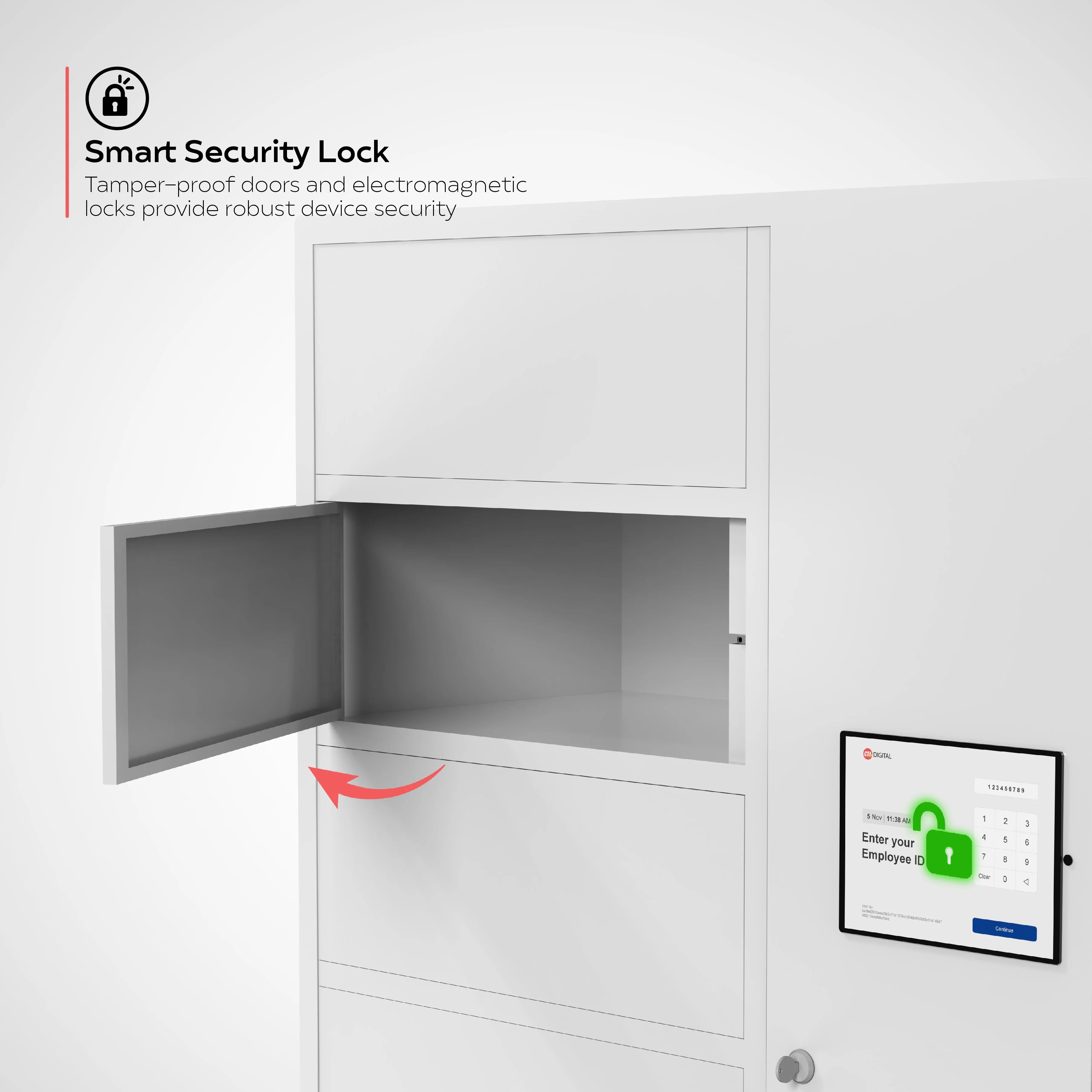 Smart Lock and Charge Locker Device Management System 23 Doors