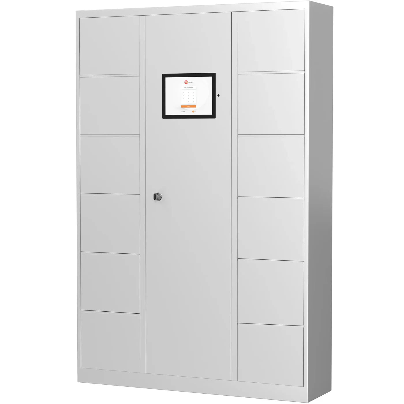 Smart Lock and Charge Locker Device Management System 12 Doors