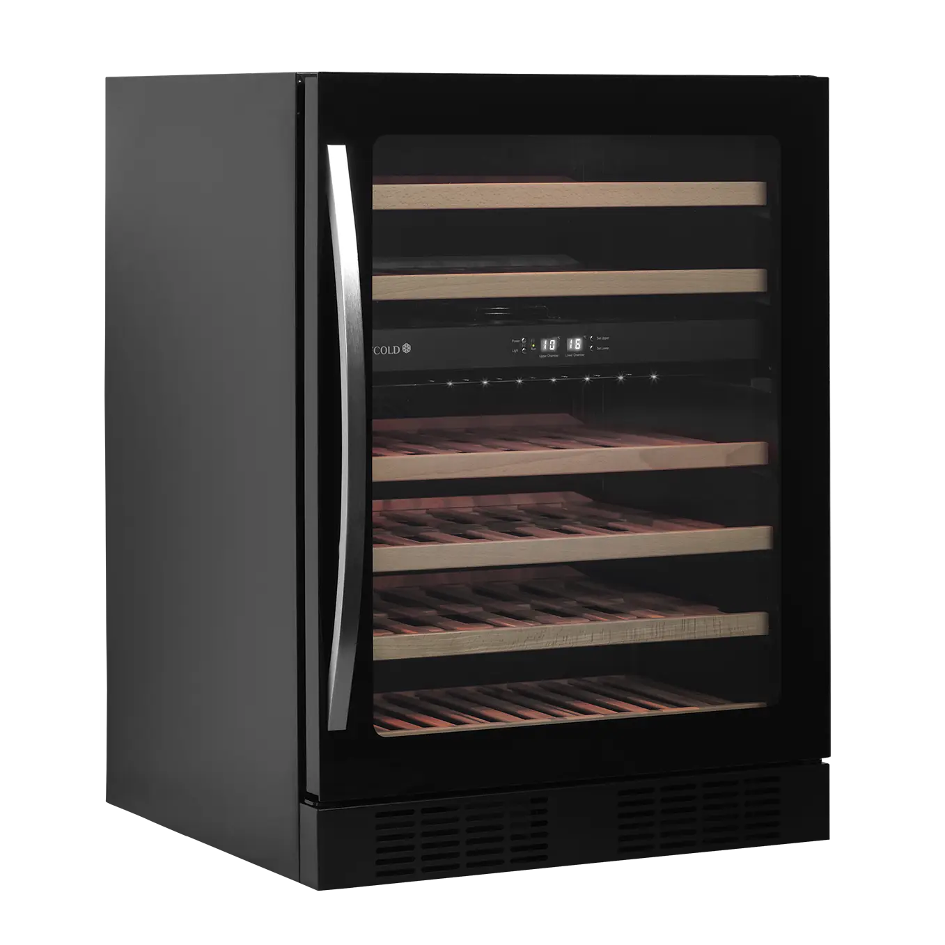 Tefcold TFW200-2F Vinkøleskab - 46 flasker i 2 Zoner