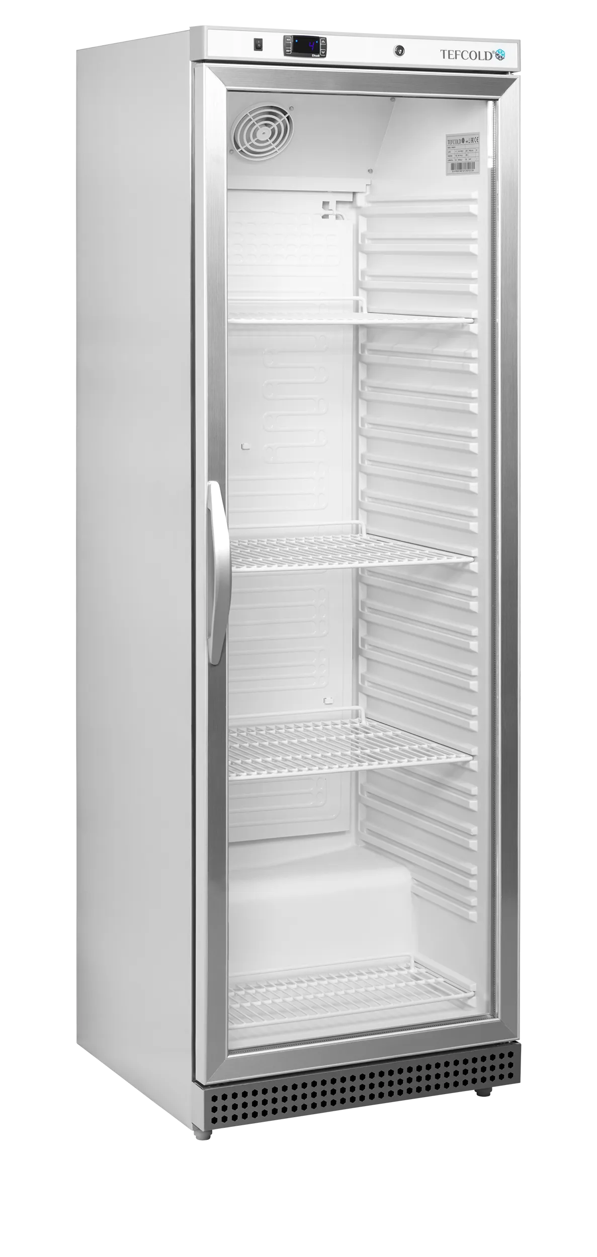 Tefcold UR400SG Silver White Display Cooler